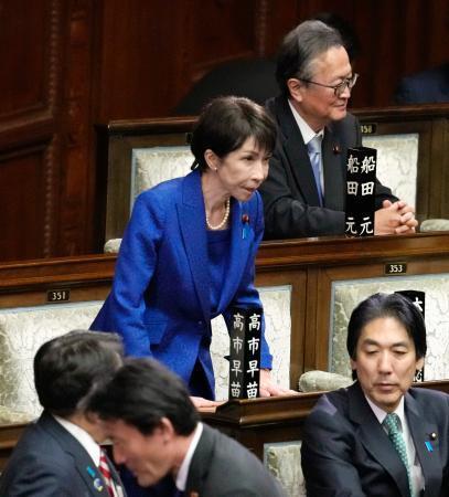高市内閣、信任得て積極財政推進　衆院解散で政府声明