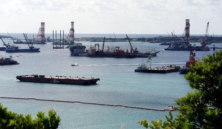 沖縄・名護市長選、２５日投開票　辺野古移設巡り事実上一騎打ち