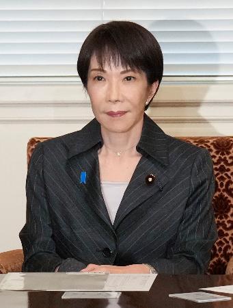 　自民党役員会に臨む高市首相＝９日午後、国会