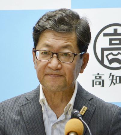 　高知県の浜田省司知事