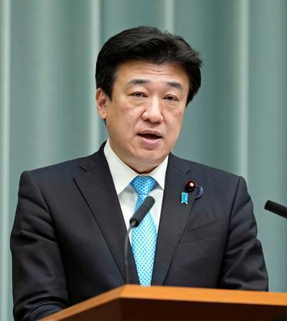 　記者会見する木原官房長官＝２５日午前、首相官邸