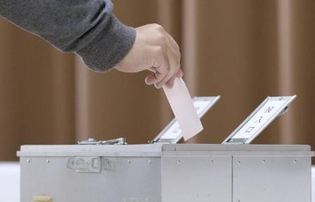 　投票する有権者（イメージ）