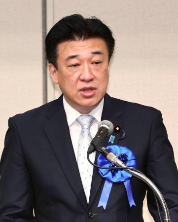 　北朝鮮による日本人拉致問題に関する集会で、あいさつする木原官房長官＝３０日午後、東京都千代田区