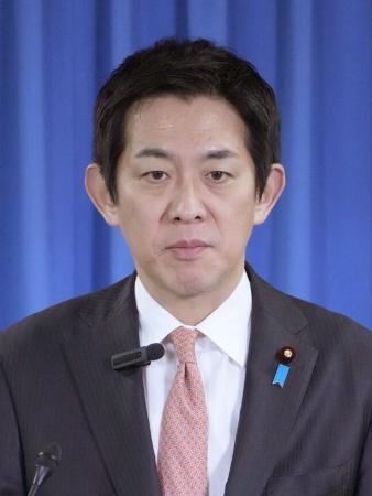 　自民党の小林鷹之政調会長