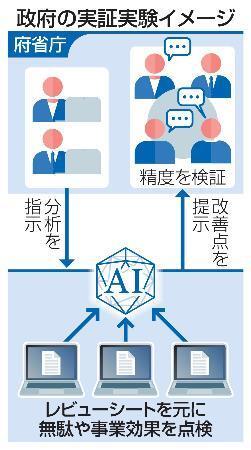 　政府の実証実験イメージ