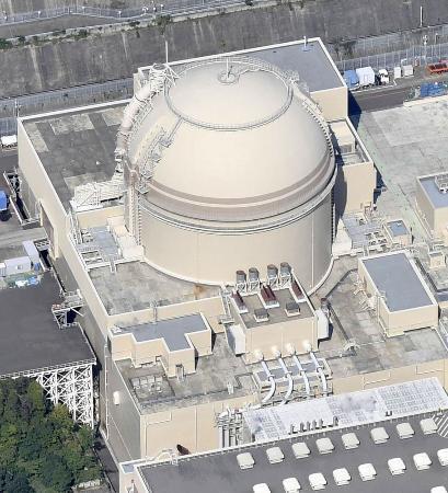 　関西電力大飯原発４号機＝２０２０年、福井県おおい町