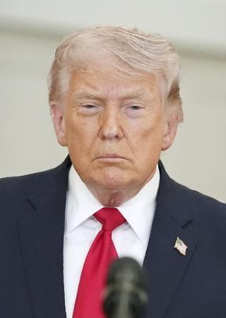 　トランプ米大統領（ゲッティ＝共同）
