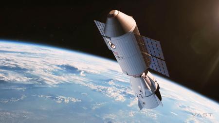 　バストの民間宇宙ステーション「ヘイブン１」のイメージ（同社提供）