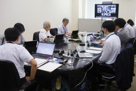 　地震調査委員会の定例会合＝１０日午後、東京都千代田区