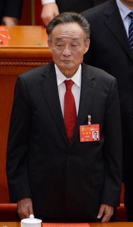 呉邦国さん死去　中国全人代の元常務委員長