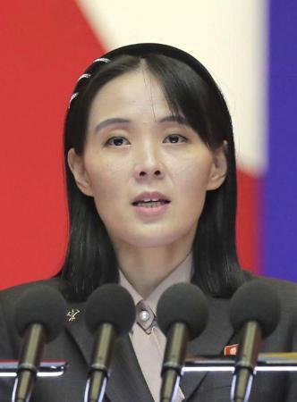 北朝鮮、日米韓訓練に反発　金与正氏、核開発を正当化