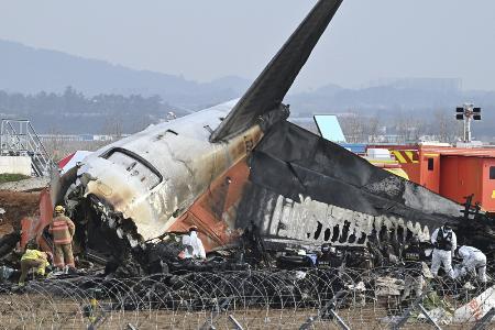 米当局が調査員３人派遣　韓国機事故で支援