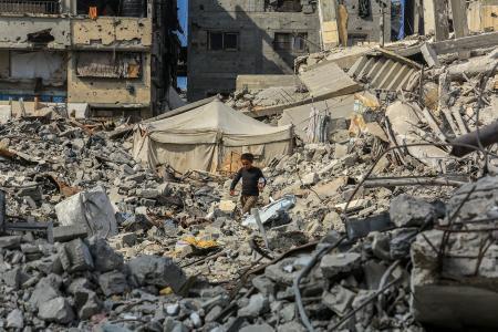 「ガザ分割統治」に懸念　欧州、和平計画行き詰まりで