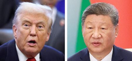 習近平氏、台湾問題で米国けん制　トランプ氏と電話会談