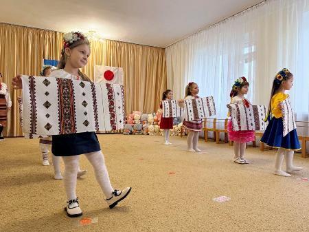 ウクライナにＯＤＡ給食センター　キーウ近郊の幼稚園