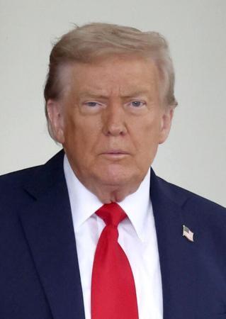 　トランプ米大統領（ゲッティ＝共同）