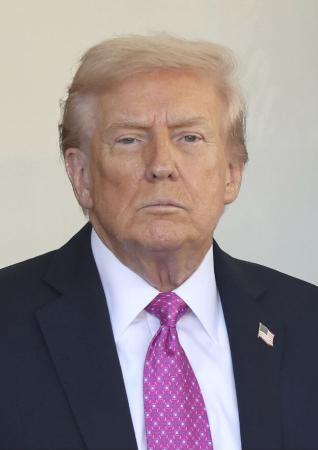 　トランプ米大統領（ゲッティ＝共同）