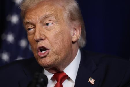 　トランプ米大統領＝２０２５年１２月、米南部フロリダ州（ゲッティ＝共同）