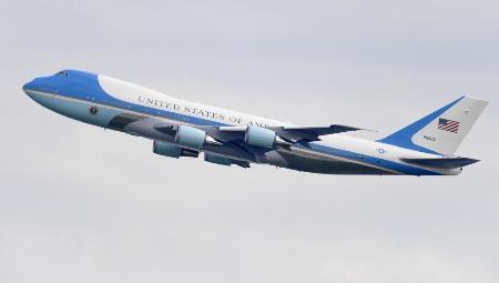 　米大統領専用機「エアフォースワン」