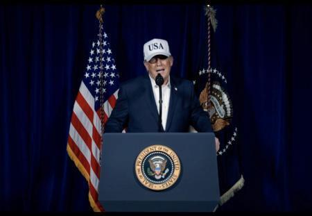 「脅威排除し米国民守る」　トランプ氏、イラン攻撃正当化