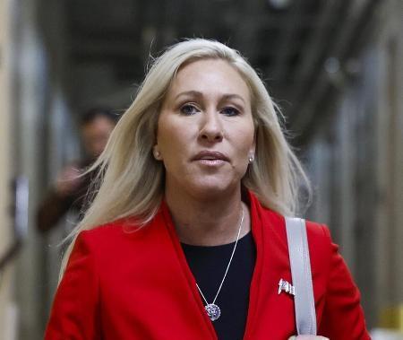 　グリーン元下院議員＝（ゲッティ＝共同）