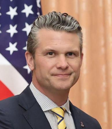 　ヘグセス米国防長官