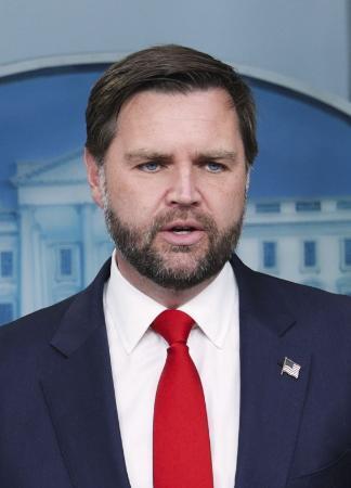 　バンス米副大統領（ゲッティ＝共同）