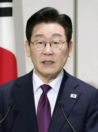 　韓国の李在明大統領