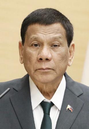 　フィリピンのドゥテルテ前大統領