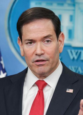 　ルビオ米国務長官（ゲッティ＝共同）