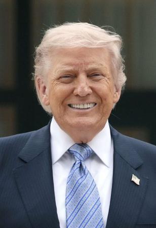 　トランプ米大統領（ゲッティ＝共同）