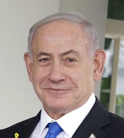 　イスラエルのネタニヤフ首相（ゲッティ＝共同）
