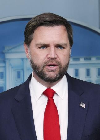　バンス米副大統領（ゲッティ＝共同）