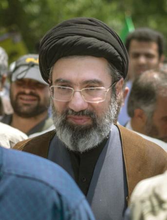 　イランの最高指導者モジタバ・ハメネイ師（ゲッティ＝共同）
