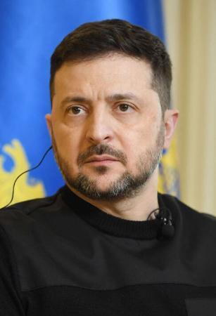 　ウクライナのゼレンスキー大統領