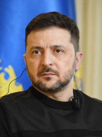 　ウクライナのゼレンスキー大統領