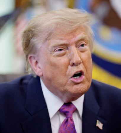 　トランプ米大統領（ゲッティ＝共同）