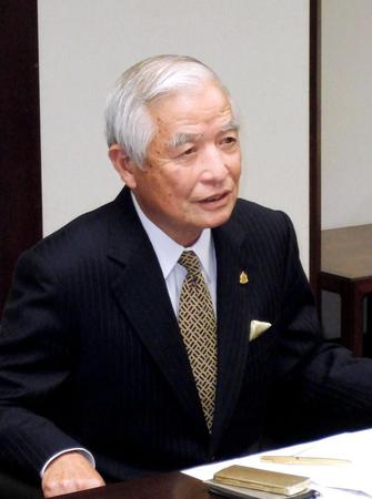 横綱審議委員会の守屋委員長