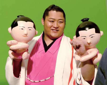 大相撲の遠藤がＣＭソング初挑戦