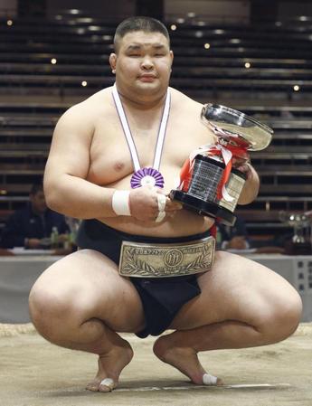 　優勝した日大のバーサンスレン・トゥルボルド