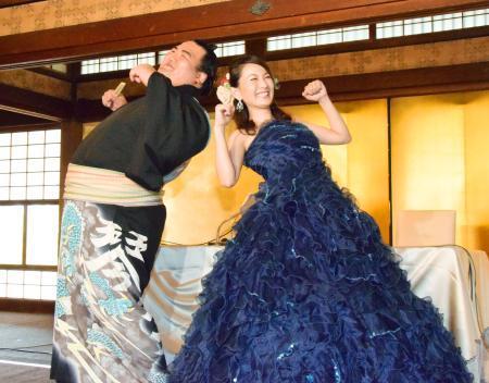 琴奨菊、地元福岡で結婚披露宴