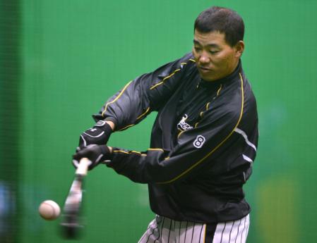 リハビリを再開した福留