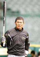 　左膝を手術した福留