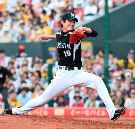 楽天戦に先発した阪神・藤浪晋太郎＝Ｋスタ宮城（撮影・村中拓久）