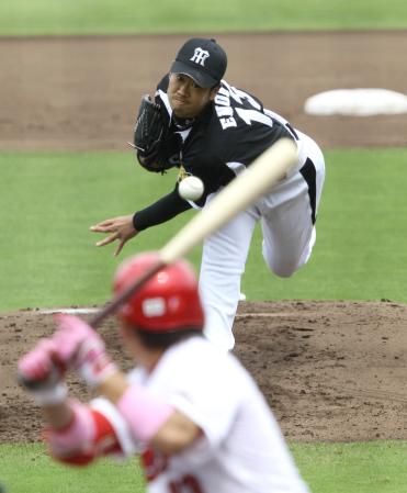 　６回無失点で３勝目を挙げた榎田