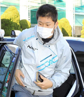 　熱が引かず自主トレを欠席した岩貞