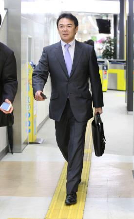 　米子に向け出発する和田監督