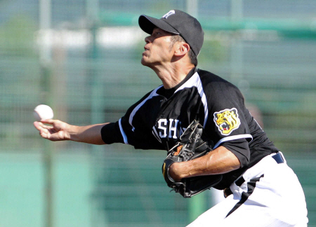 　現役引退の意思を固めたことが分かった阪神・建山