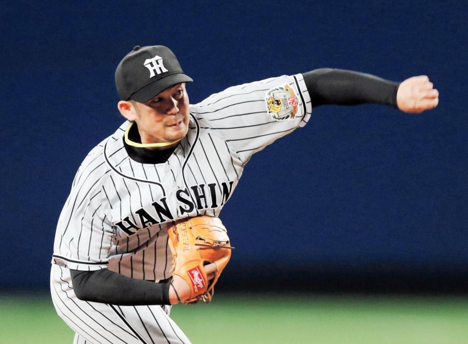 力投する岩田（撮影・棚橋慶太）