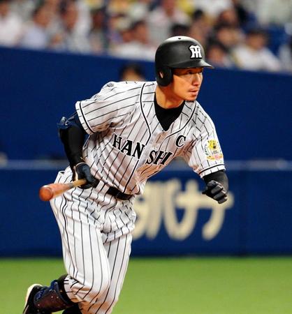 　３回、鳥谷が右前安打を放つ